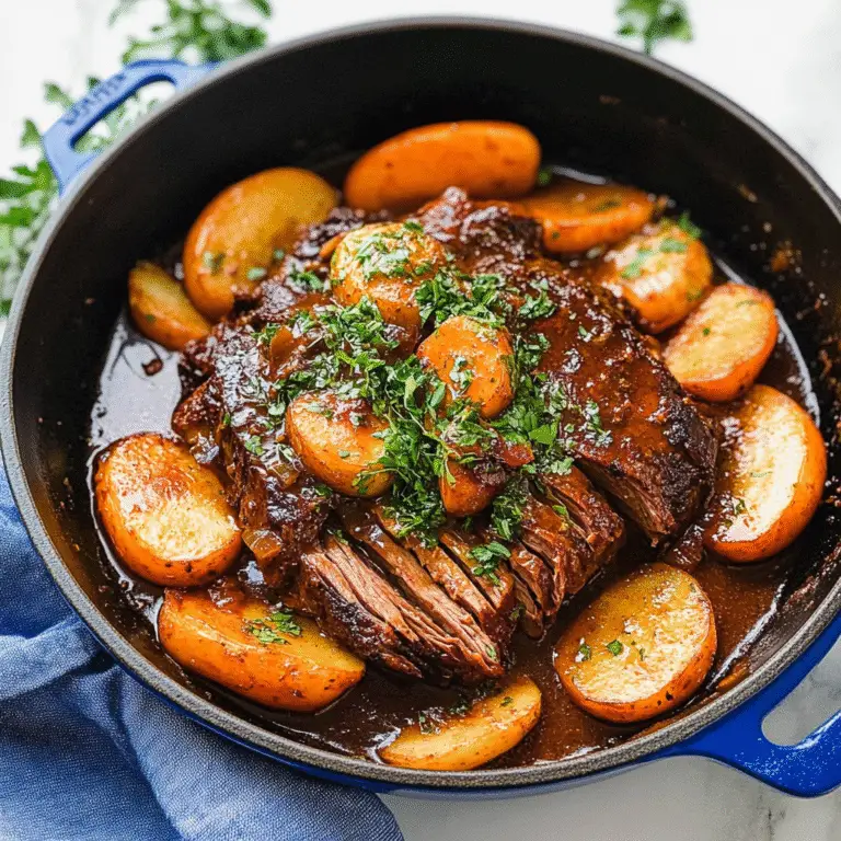 Dutch Oven Pot Roast Recipe