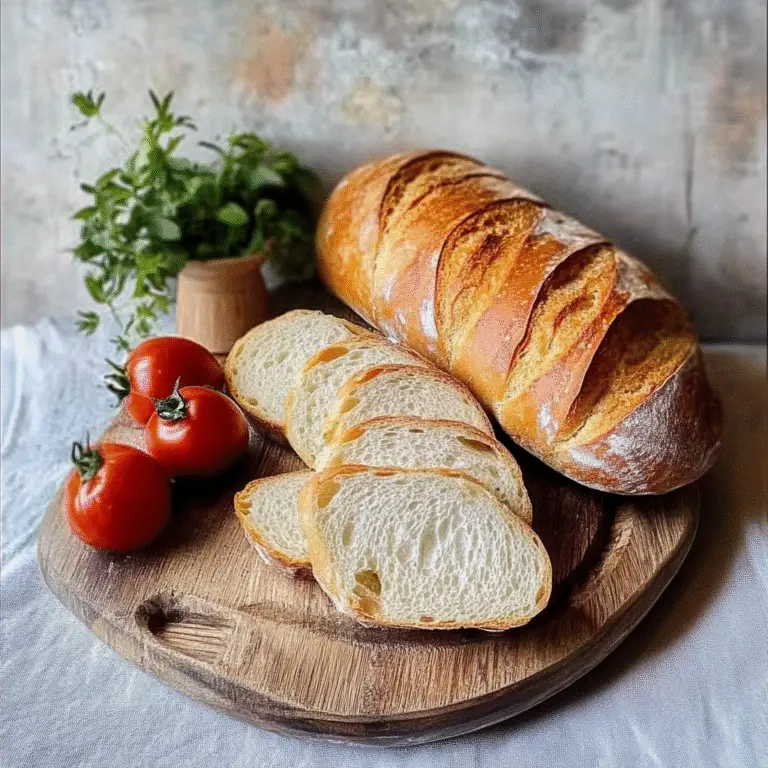 Crusty Italian Bread Recipe