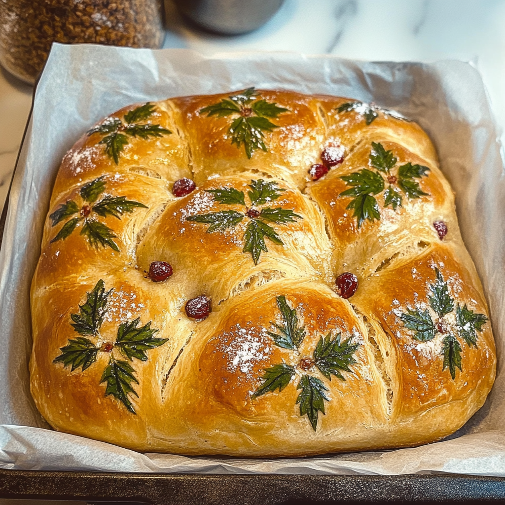 Tasty Christmas Focaccia
